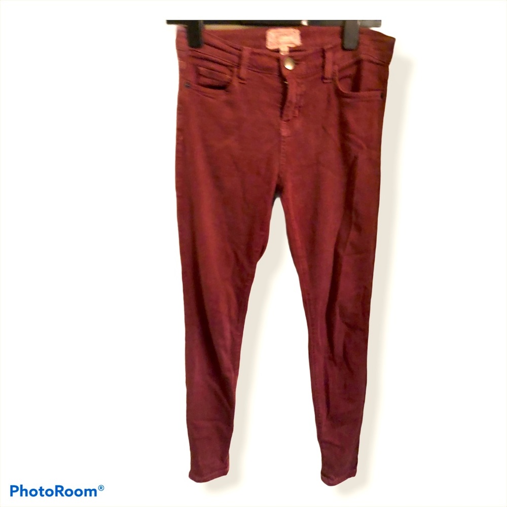 Current Elliott mauve jeans